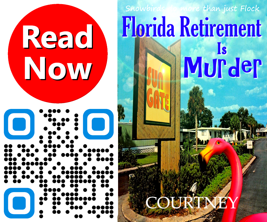 American Artist Author Kris Courtney American Artist & Author Kris Courtney International Bestselling Cozy Snowbird Comedy Mystery Silver Haired Amateur Sleuth Adventure set in Florida